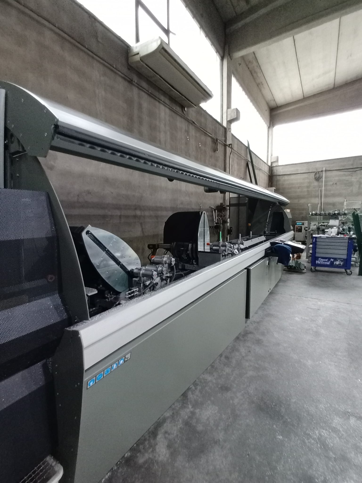 traglierina per taglio serramenti elle erre service cremona